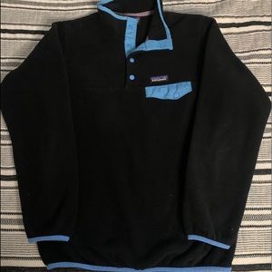blue and black patagonia!!